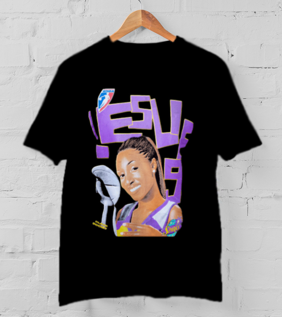 WNBA Lisa Leslie Sparks Basketball Legend Retro 9 T-Shirt