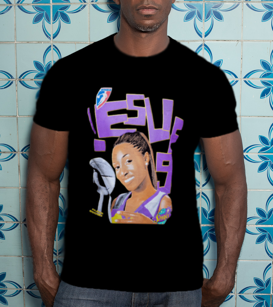 WNBA Lisa Leslie Sparks Basketball Legend Retro 9 T-Shirt