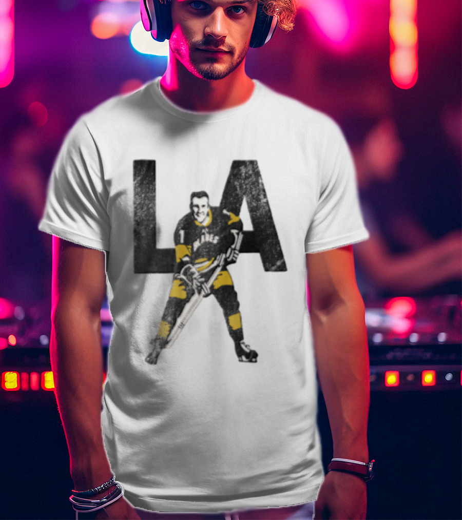 1961 LA Blades Hockey Retro Vintage Team Player T-Shirt