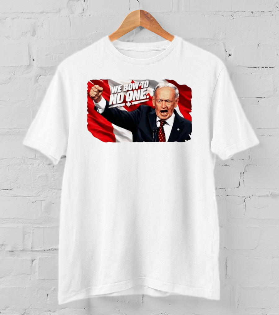 We Bow To No One Jean Chrétien Canada Essential T-Shirt