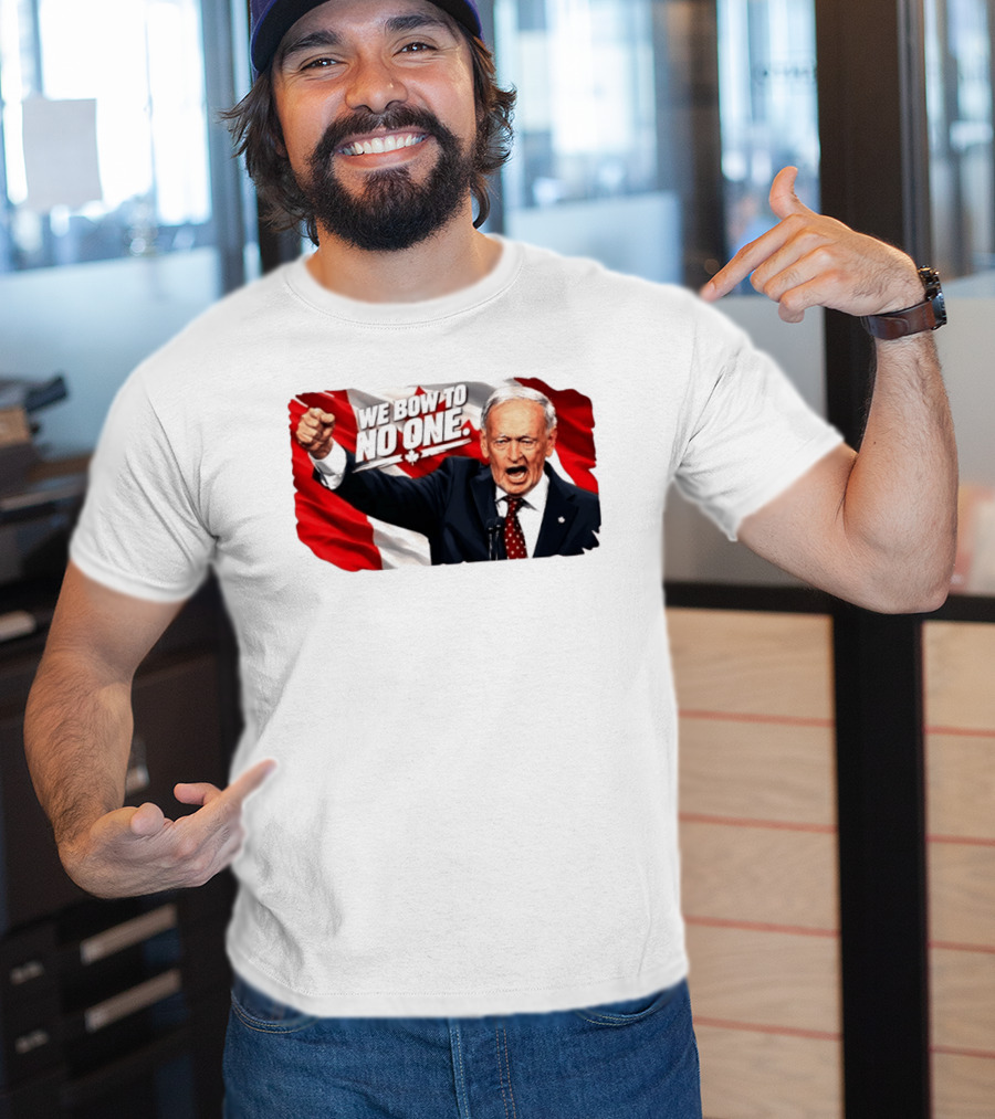 We Bow To No One Jean Chrétien Canada Essential T-Shirt