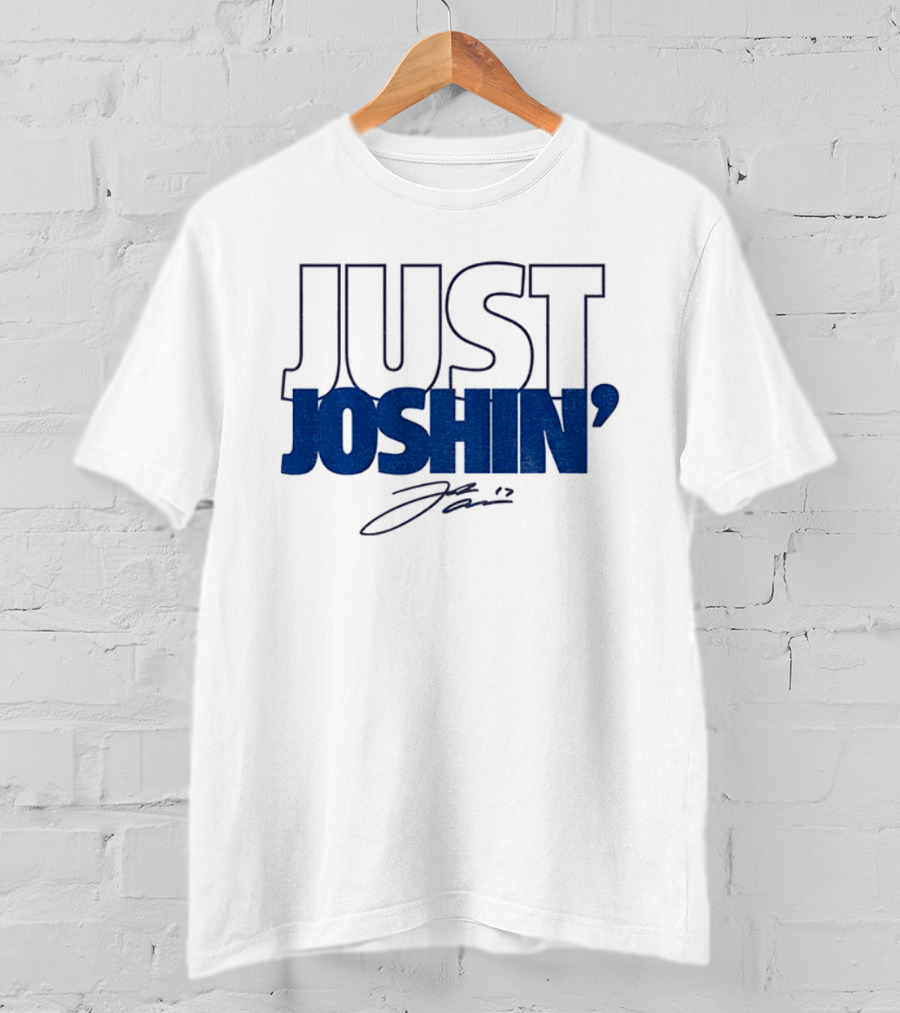 Josh Allen Just Joshin' 17 Buffalo Bills T-Shirt