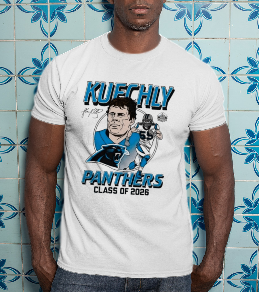 Kuechly Panthers Class Of 2026 Hall Of Fame T-Shirt