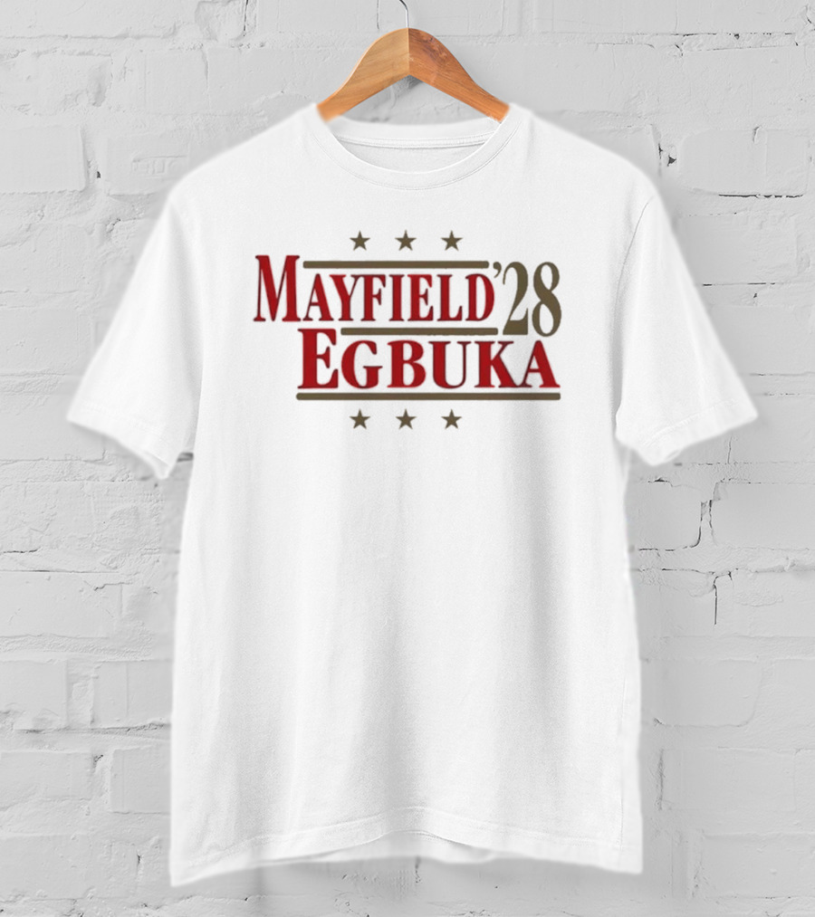 Mayfield Egbuka '28 Tampa Bay Buccaneers Football T-Shirt