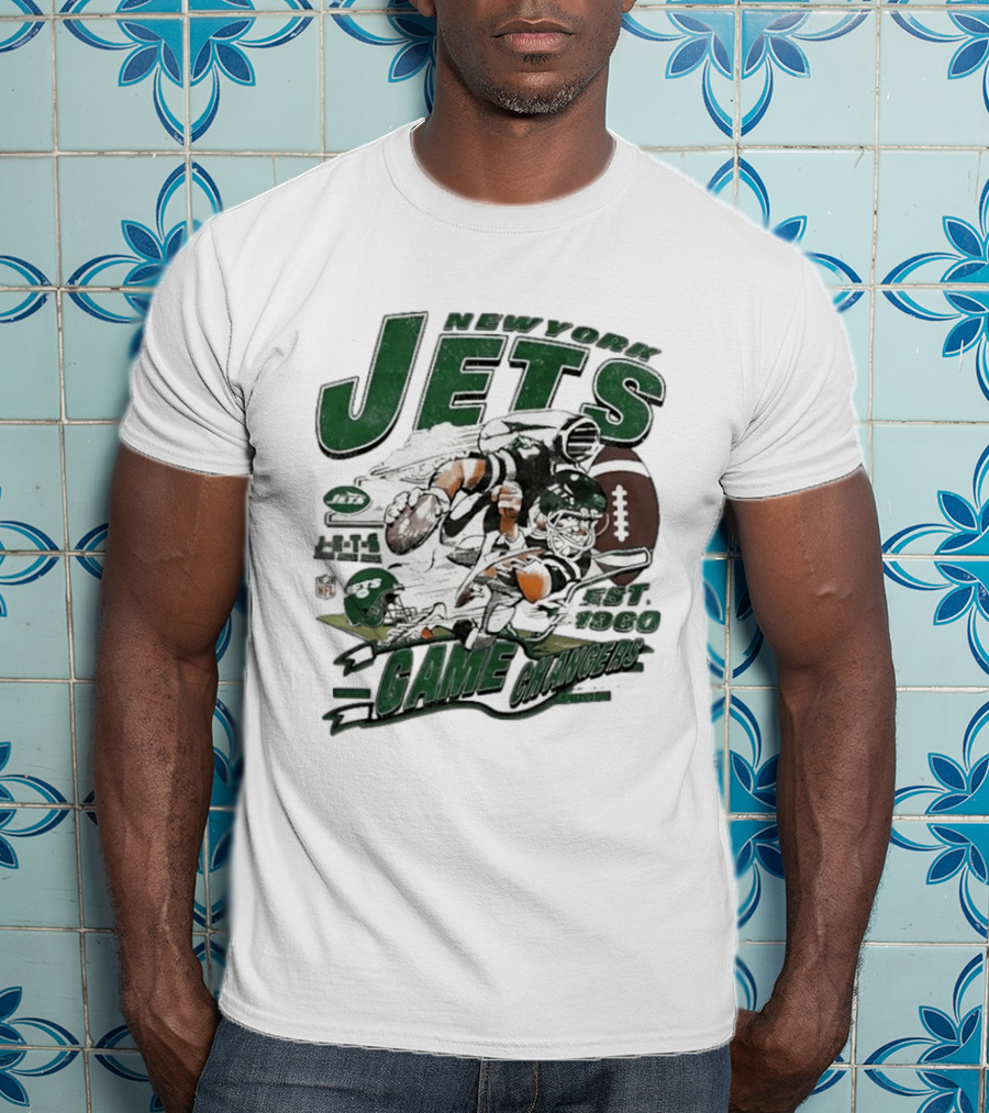 New York Jets Est 1960 Game Changers NFL Football T-Shirt