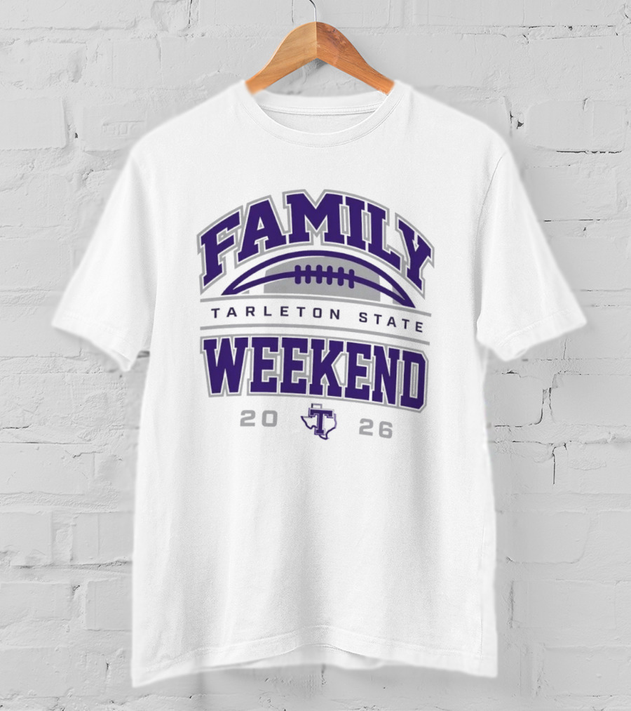 Tarleton State Family Weekend 2026 Football Event T-Shirt
