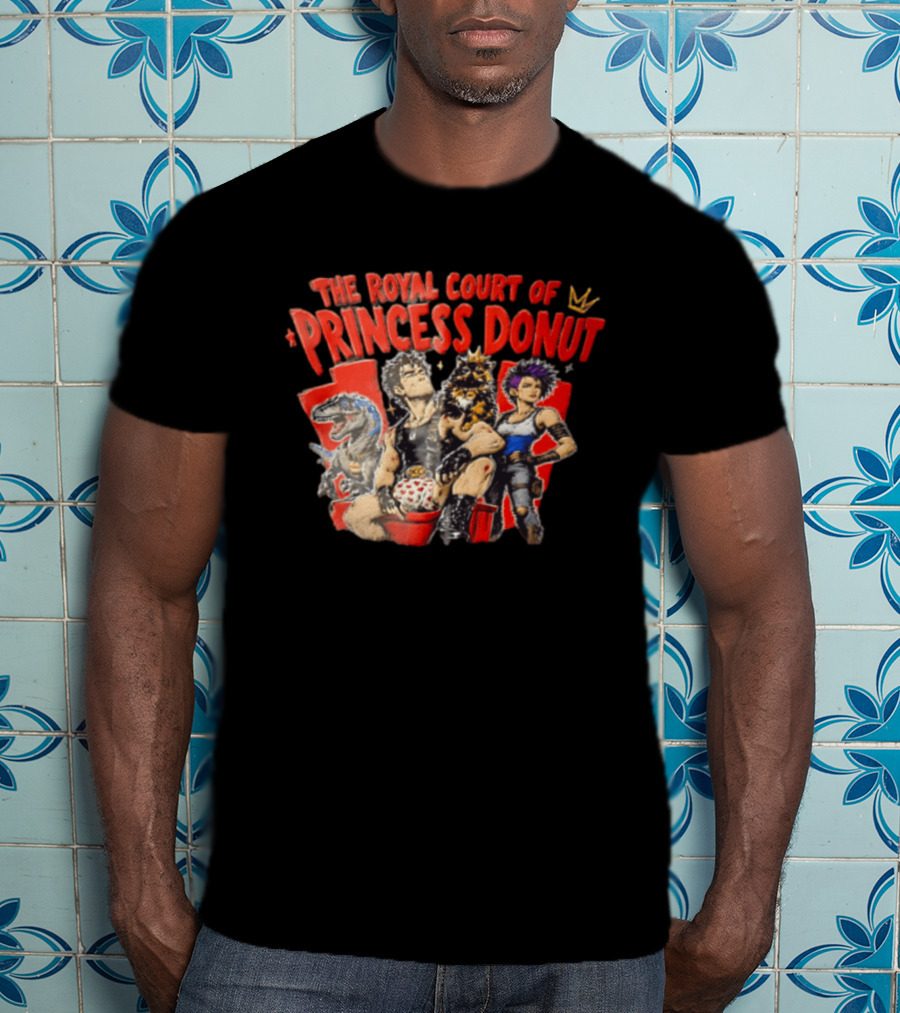 Dungeon Crawler Carl The Royal Court Of Princess Donut Man Cat Dinosaur Woman T-Shirt