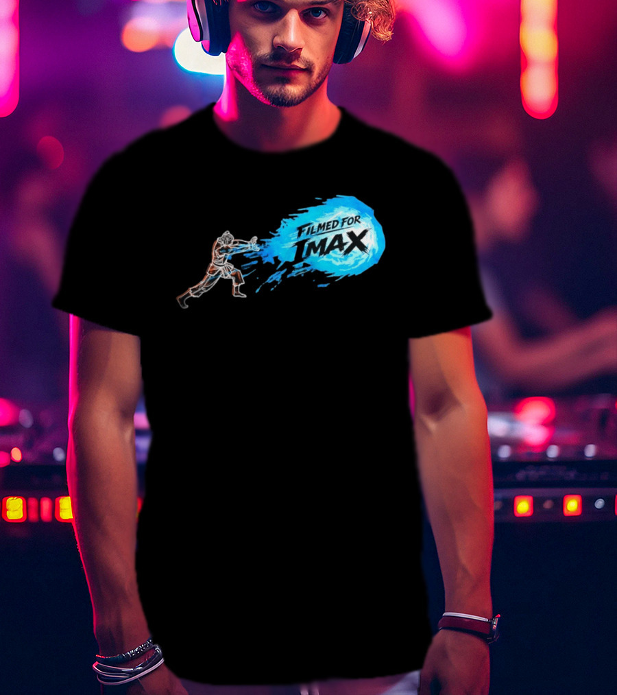 Goku Filmed For IMAX Energy Blast Dragon Ball Z T-Shirt