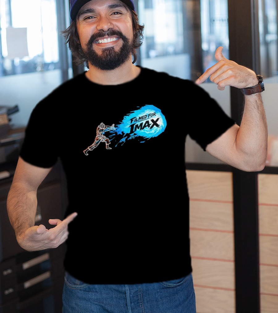 Goku Filmed For IMAX Energy Blast Dragon Ball Z T-Shirt
