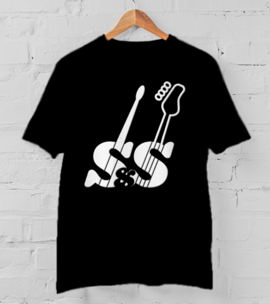 Guitars Forming Letter S T-Shirt