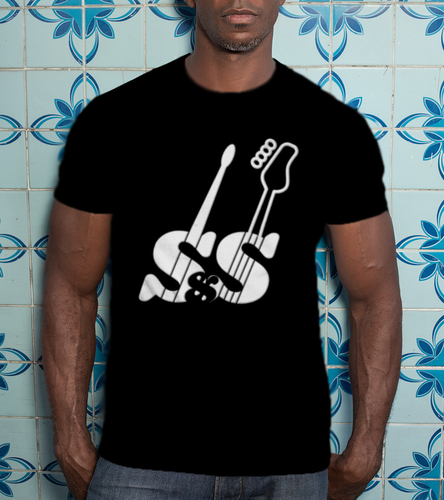 Guitars Forming Letter S T-Shirt