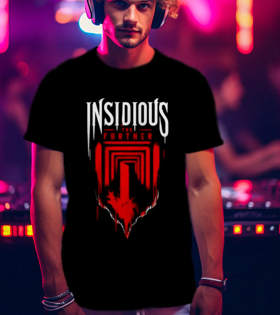 Insidious The Further Horror Movie Supernatural Red Dripping Font T-Shirt