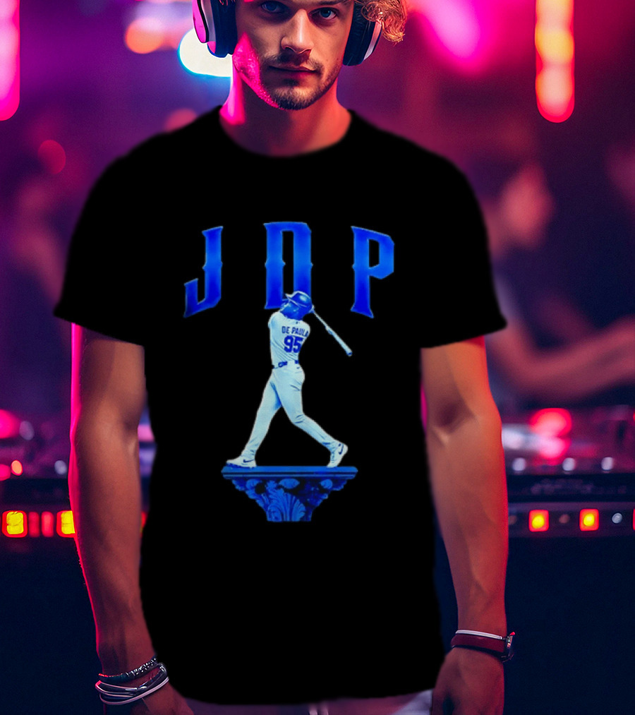 Josue De Paula JDP 95 Los Angeles Dodgers Baseball Player T-Shirt