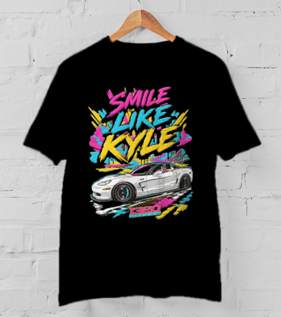 Smile Like Kyle 1320 Video Sports Car Driver Thumbs Up T-Shirt
