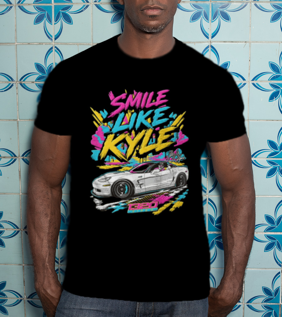 Smile Like Kyle 1320 Video Sports Car Driver Thumbs Up T-Shirt