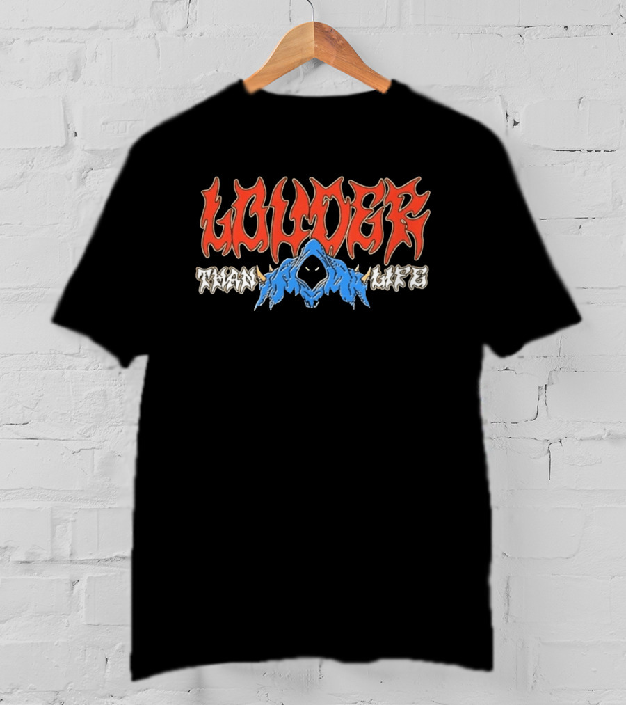 Louder Than Life Heavy Metal Hard Rock Grim Reaper T-Shirt