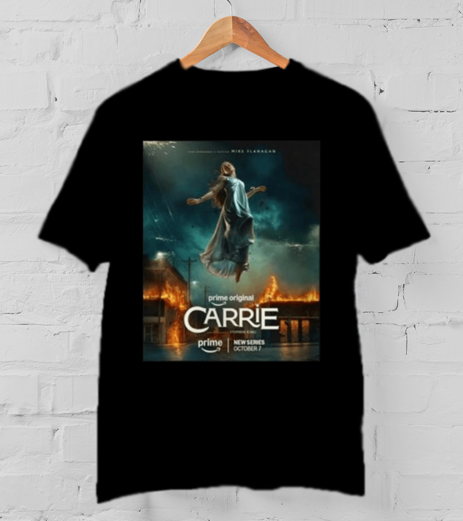 Prime Original Carrie New Series By Mike Flanagan October 7 Release T-Shirt