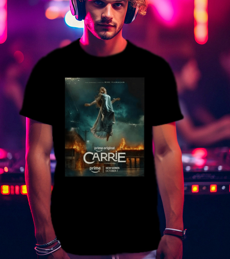 Prime Original Carrie New Series By Mike Flanagan October 7 Release T-Shirt