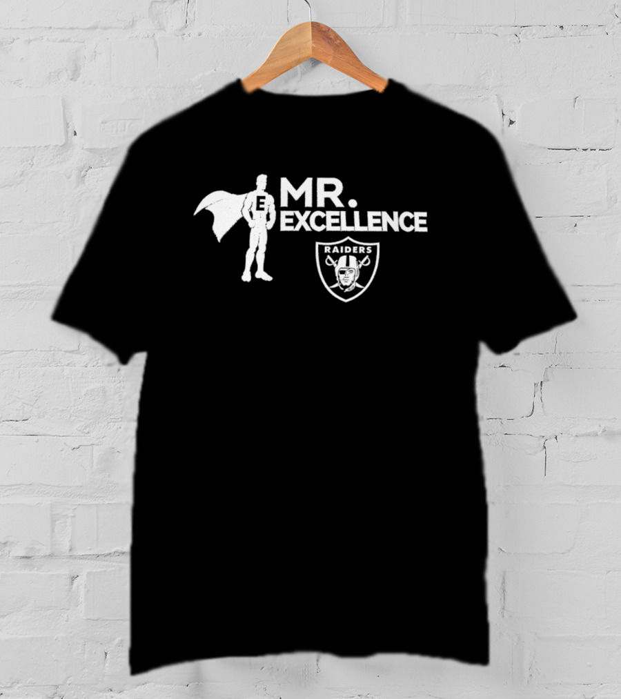 Mr Excellence Las Vegas Raiders Football Raiders Shield T-Shirt