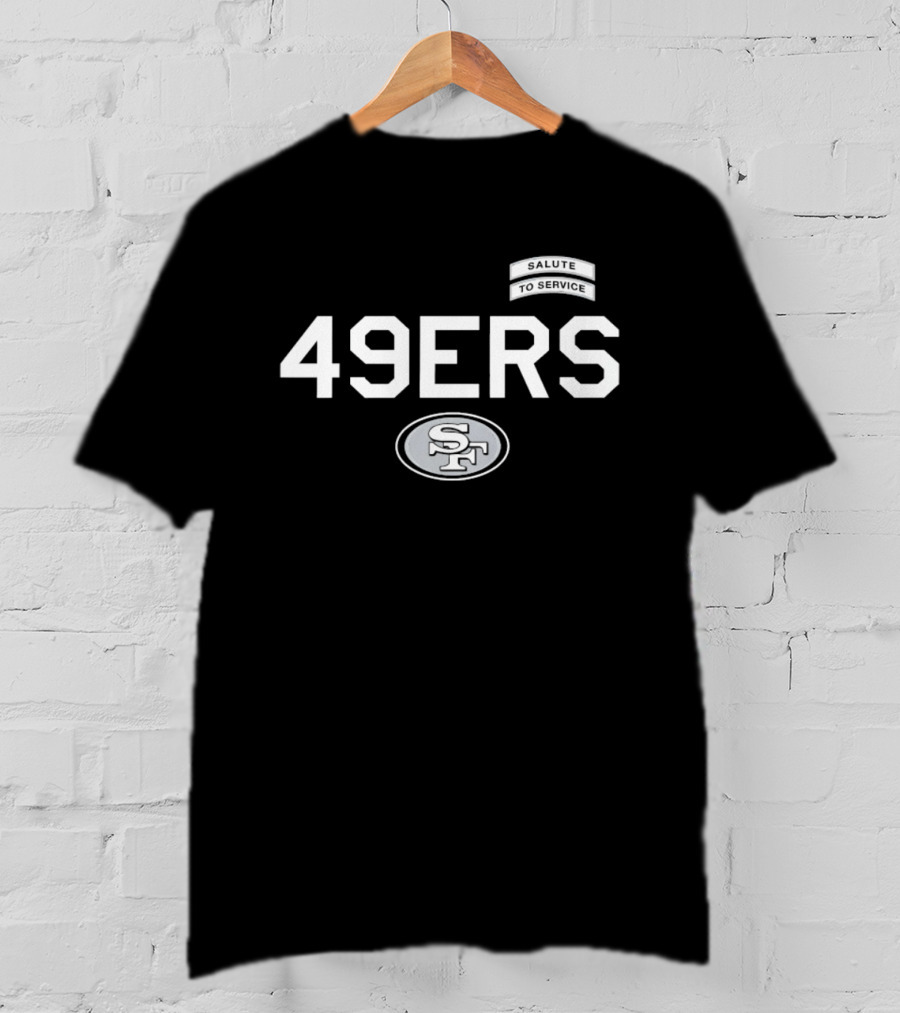 San Francisco 49ers 49ers Salute To Service T-Shirt