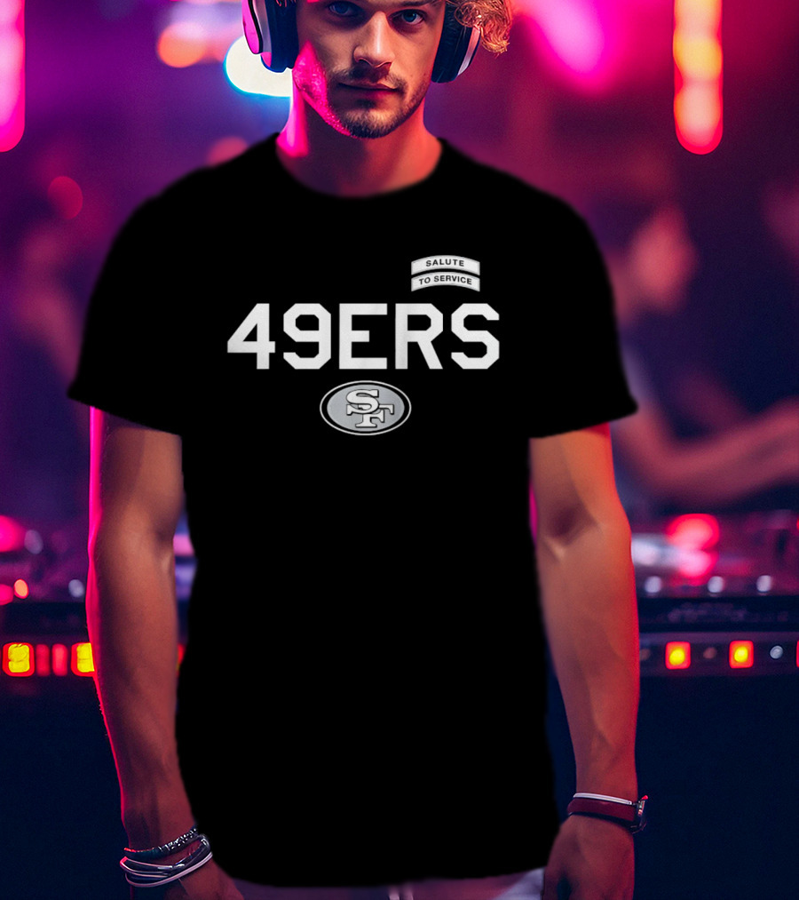 San Francisco 49ers 49ers Salute To Service T-Shirt