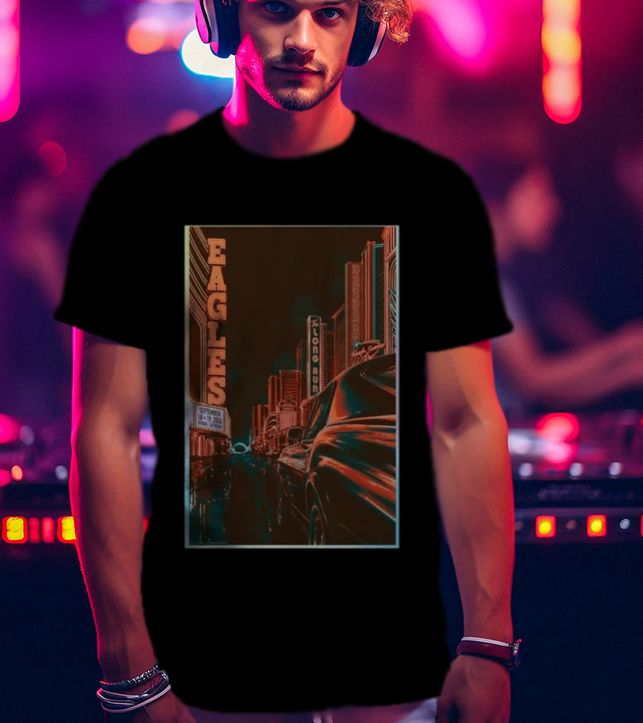 Eagles Las Vegas Sphere Concert September 19 2026 Nevada The Long Run T-Shirt