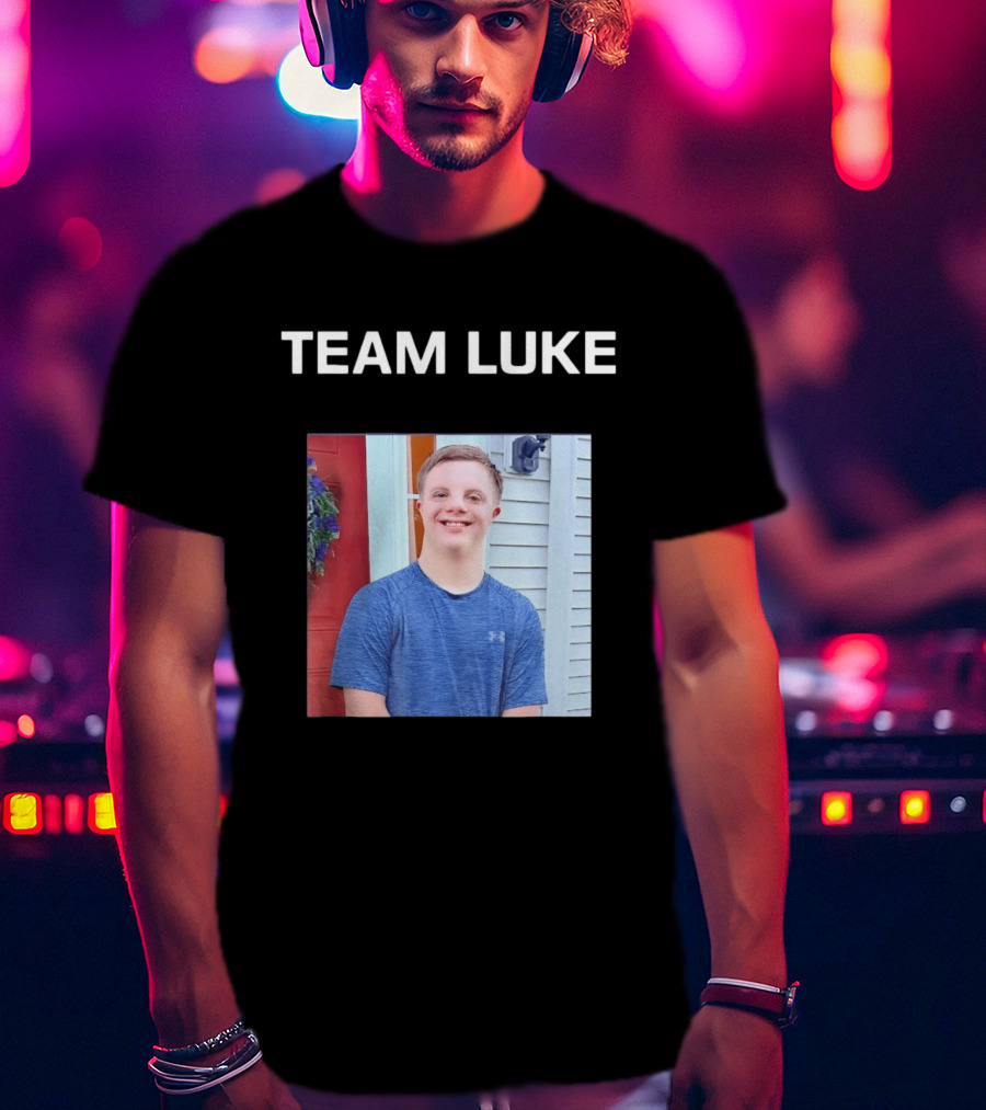 Team Luke Support Community Empowerment T-Shirt