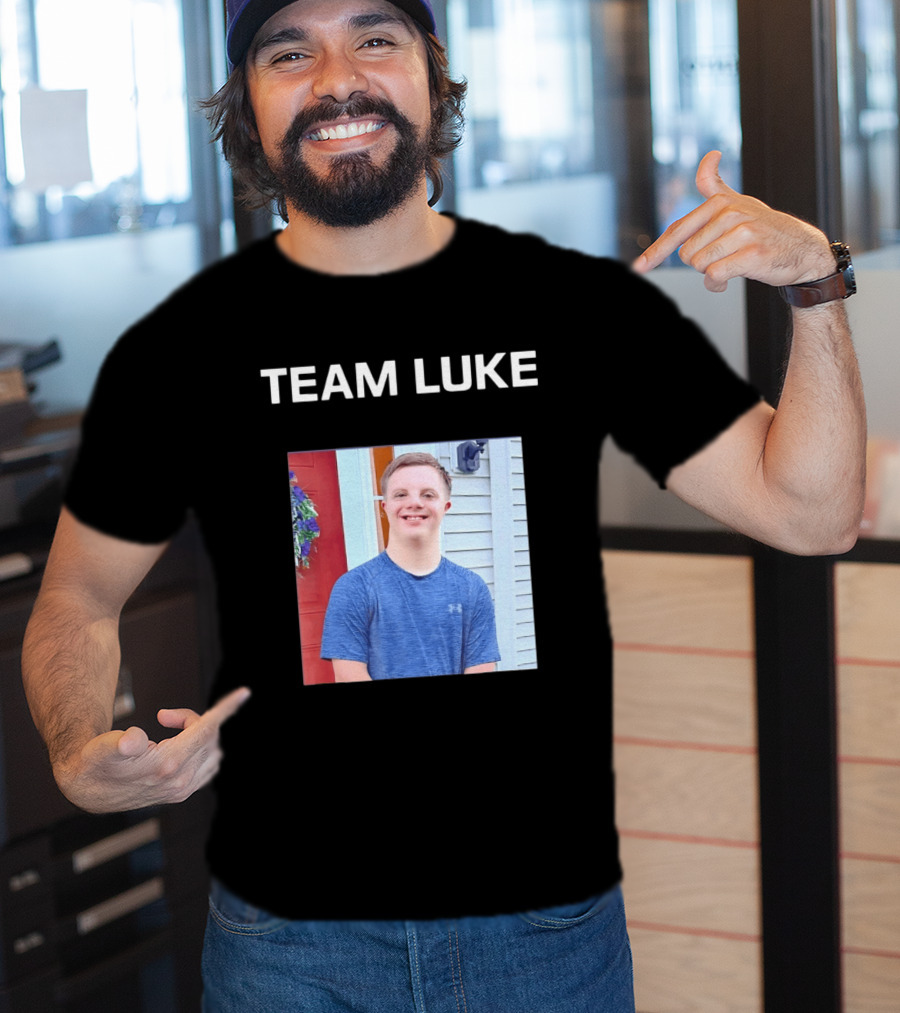 Team Luke Support Community Empowerment T-Shirt