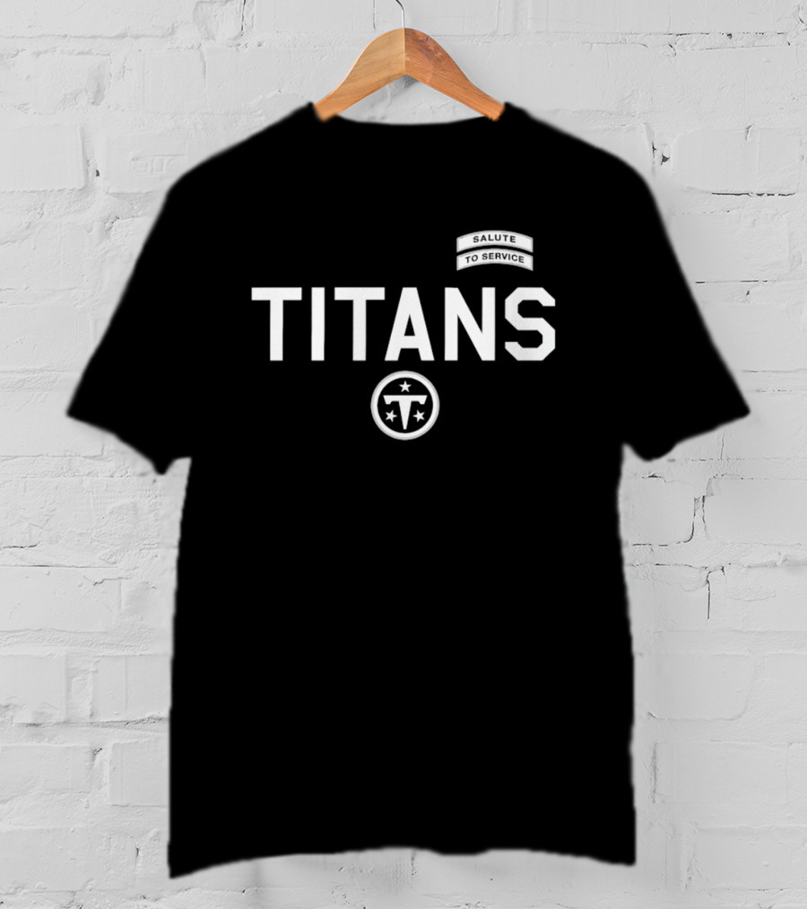 Tennessee Titans Salute To Service Titans Football T-Shirt