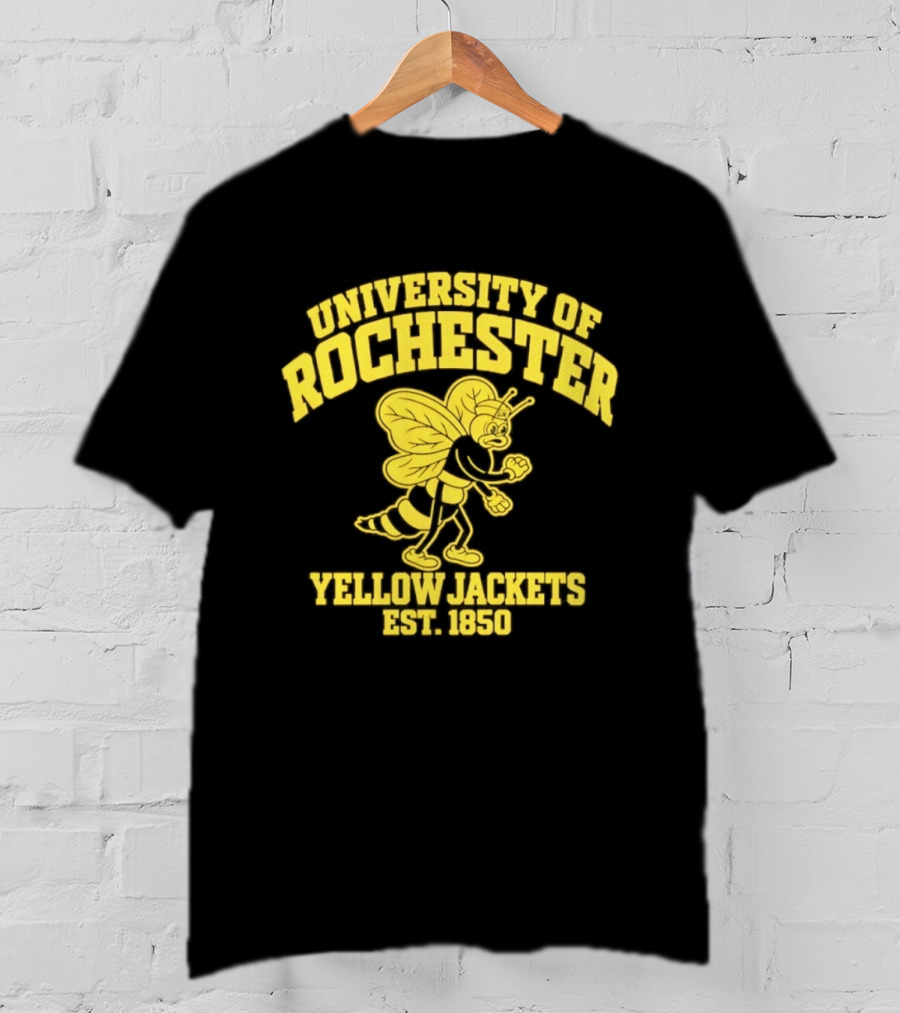 University Of Rochester Yellow Jackets Est 1850 Retro Collegiate T-Shirt