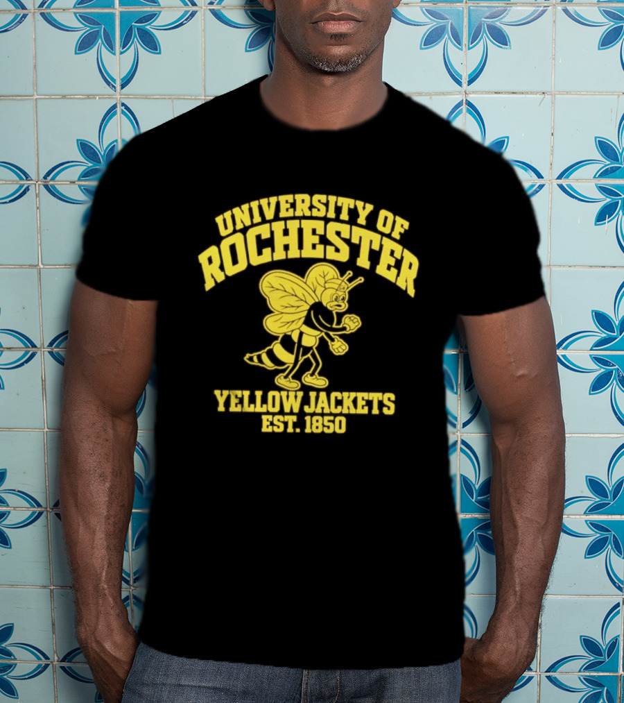 University Of Rochester Yellow Jackets Est 1850 Retro Collegiate T-Shirt