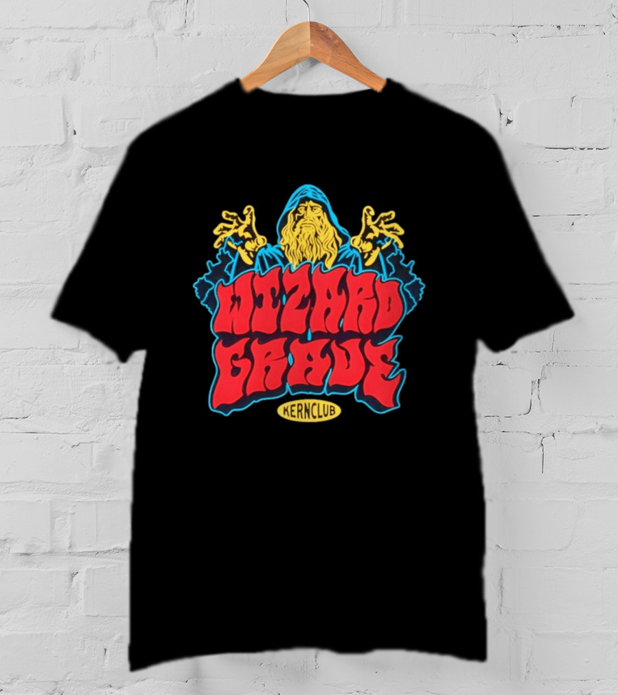 Wizard Grave Kernclub Mystical Occult Fantasy T-Shirt