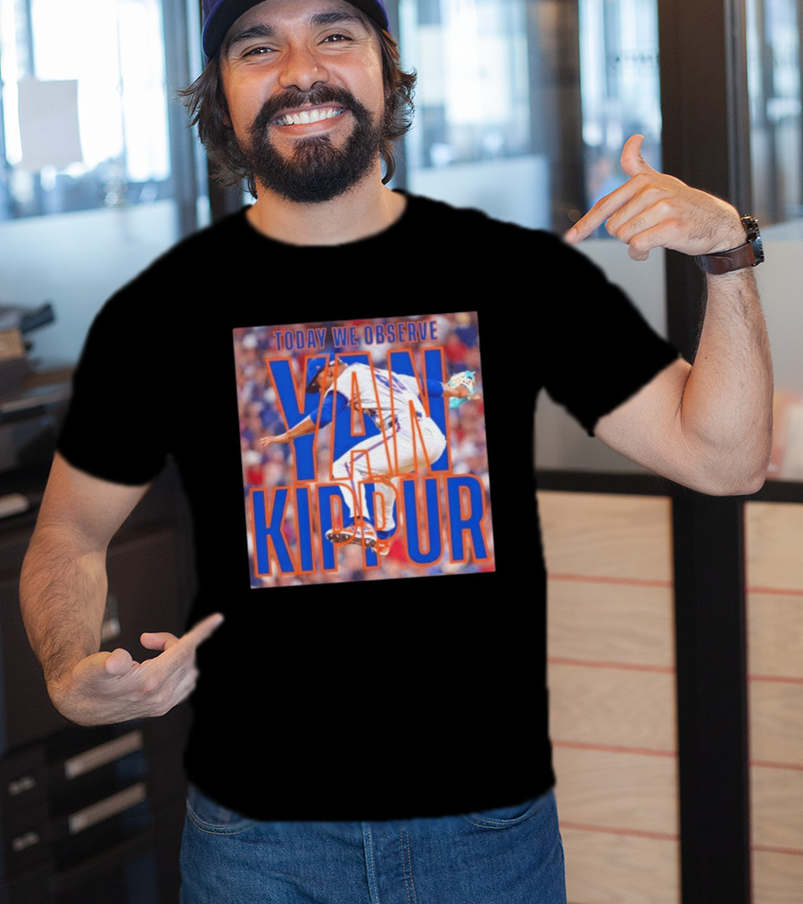 Today We Observe Yan Kippur New York Mets Baseball T-Shirt