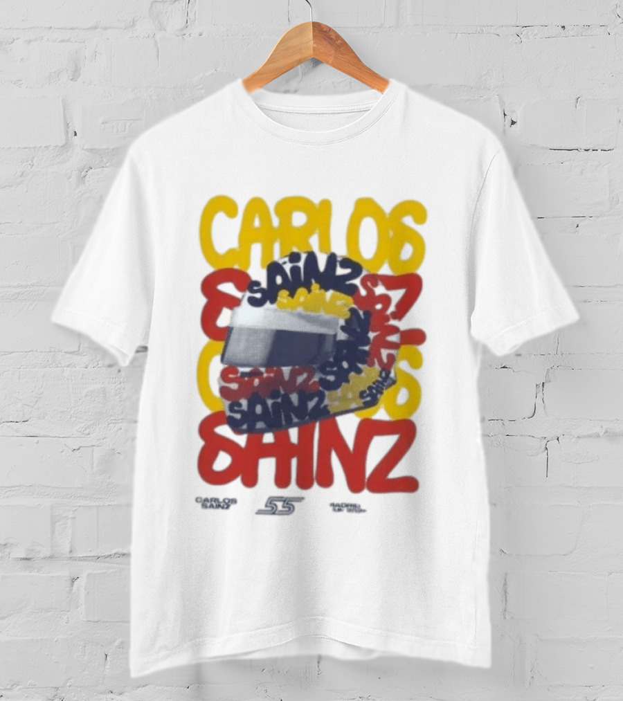 Carlos Sainz Madrid F1 Team Race Special 26 Atlassian Williams T-Shirt