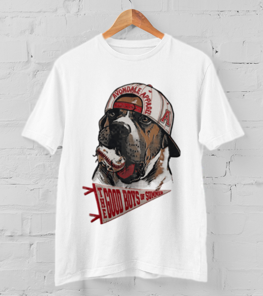 Avondale Apparel The Good Boys Of Summer Bulldog Baseball Cap T-Shirt