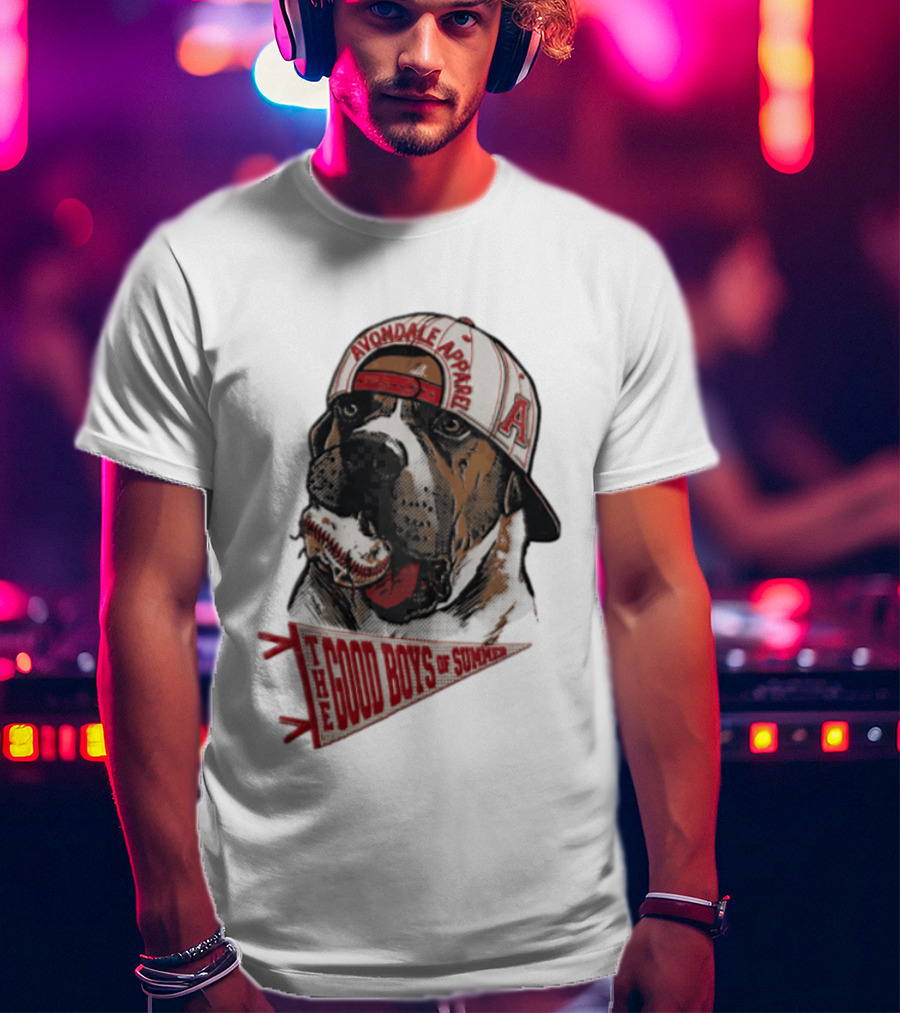 Avondale Apparel The Good Boys Of Summer Bulldog Baseball Cap T-Shirt