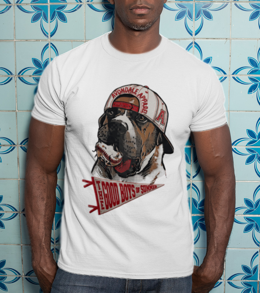 Avondale Apparel The Good Boys Of Summer Bulldog Baseball Cap T-Shirt