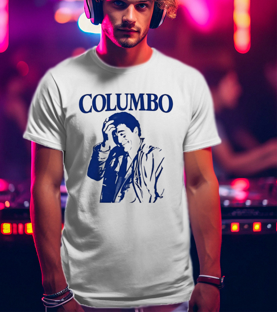 Columbo Peter Falk Detective Mystery TV Show T-Shirt