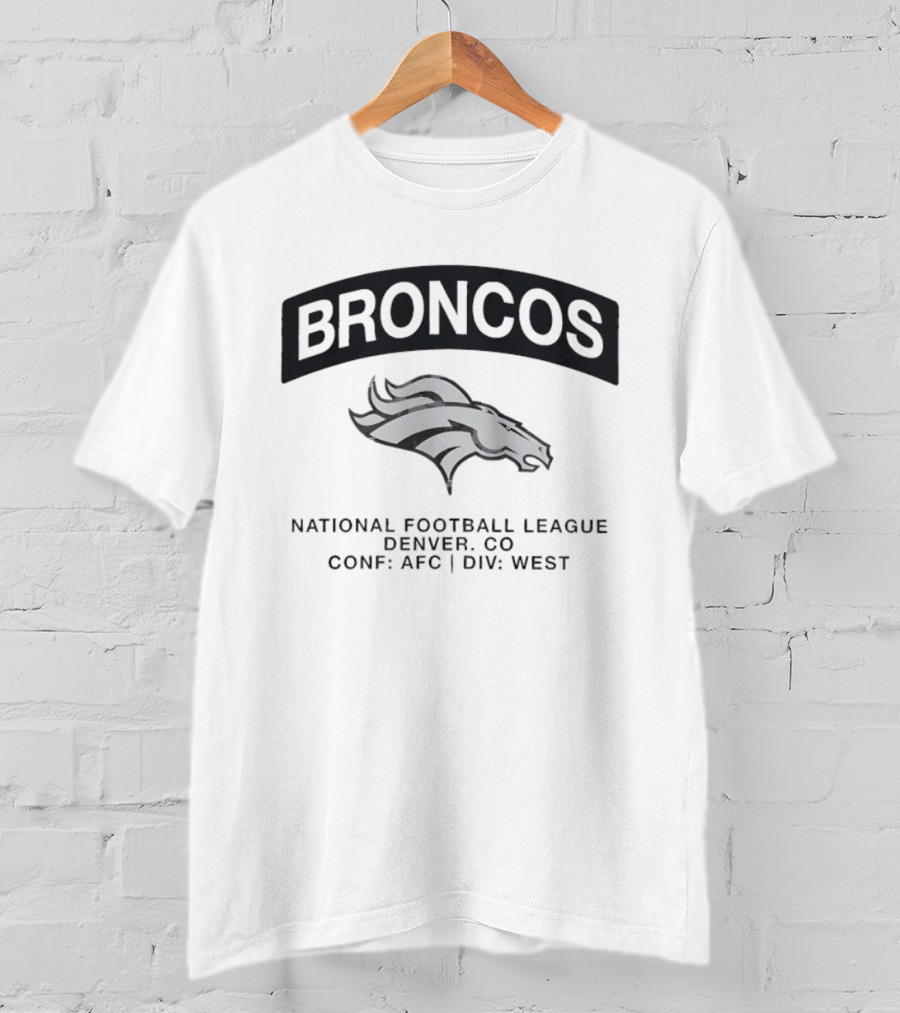 Denver Broncos National Football League Denver CO AFC West Broncos T-Shirt