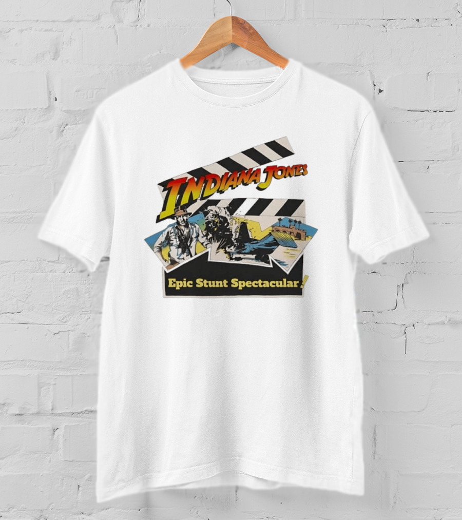 Indiana Jones Epic Stunt Spectacular Adventure With Action Scenes T-Shirt