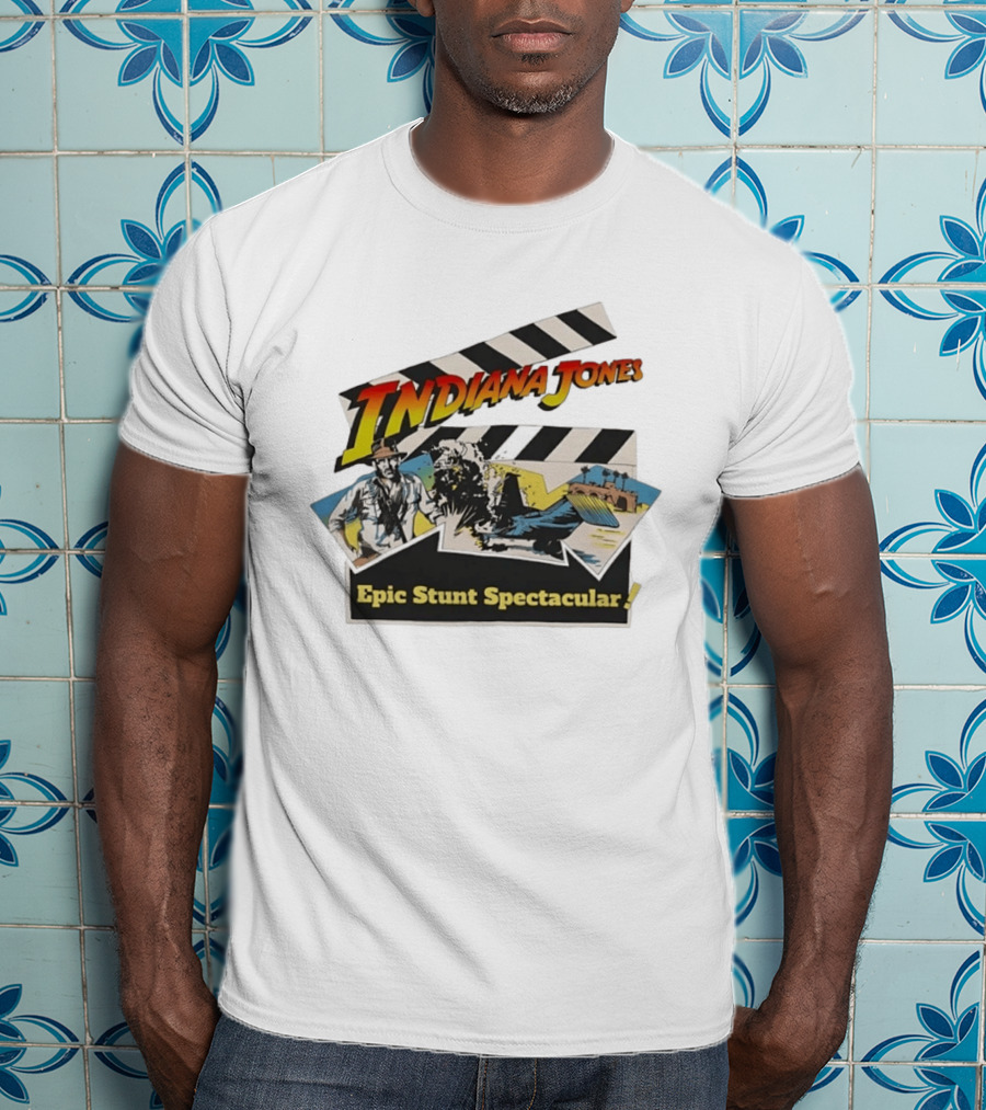 Indiana Jones Epic Stunt Spectacular Adventure With Action Scenes T-Shirt