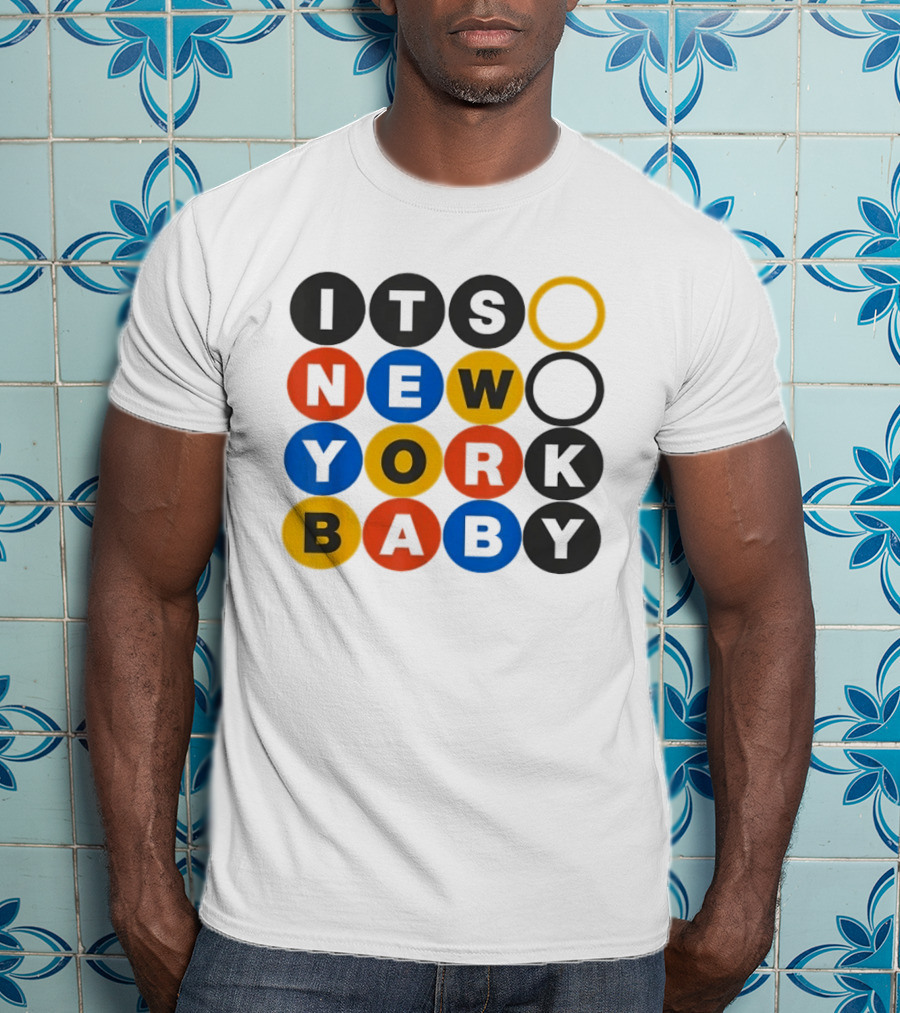 New York Baby Subway NYC Big Apple T-Shirt