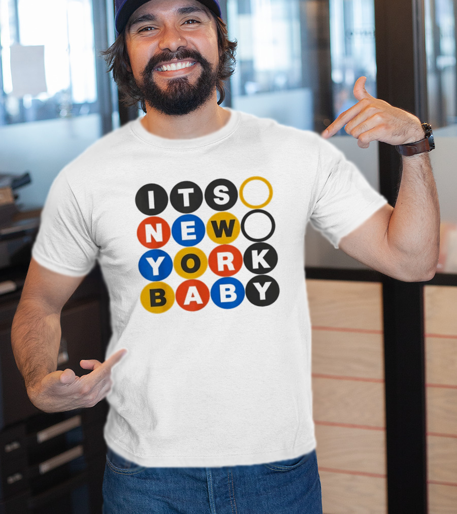 New York Baby Subway NYC Big Apple T-Shirt