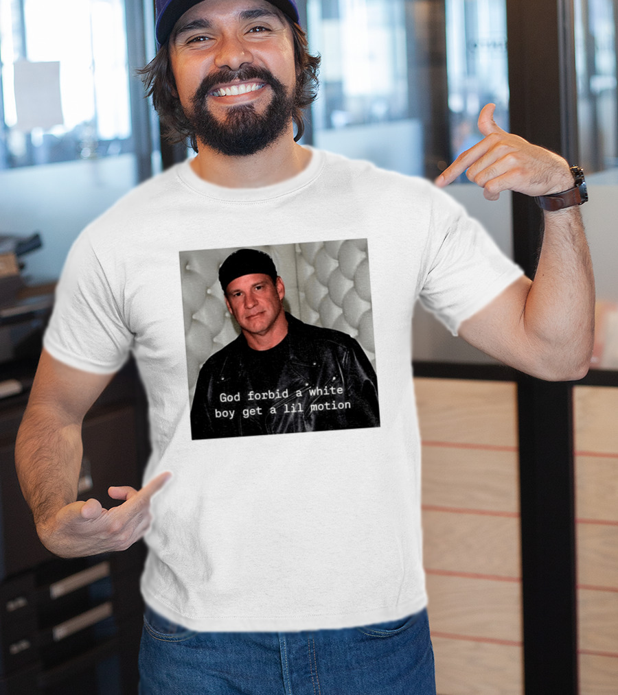 Lane Kiffin God Forbid A White Boy Get A Lil Motion T-Shirt