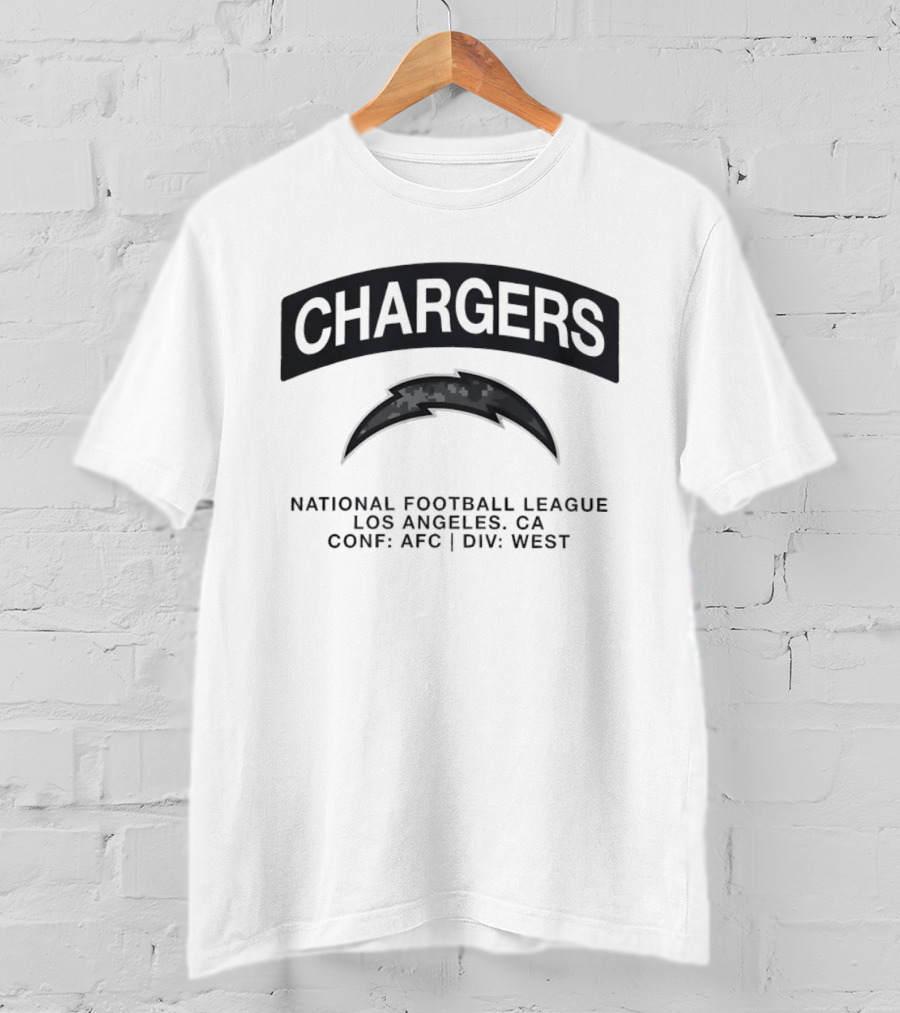 Los Angeles Chargers National Football League AFC West Los Angeles CA T-Shirt