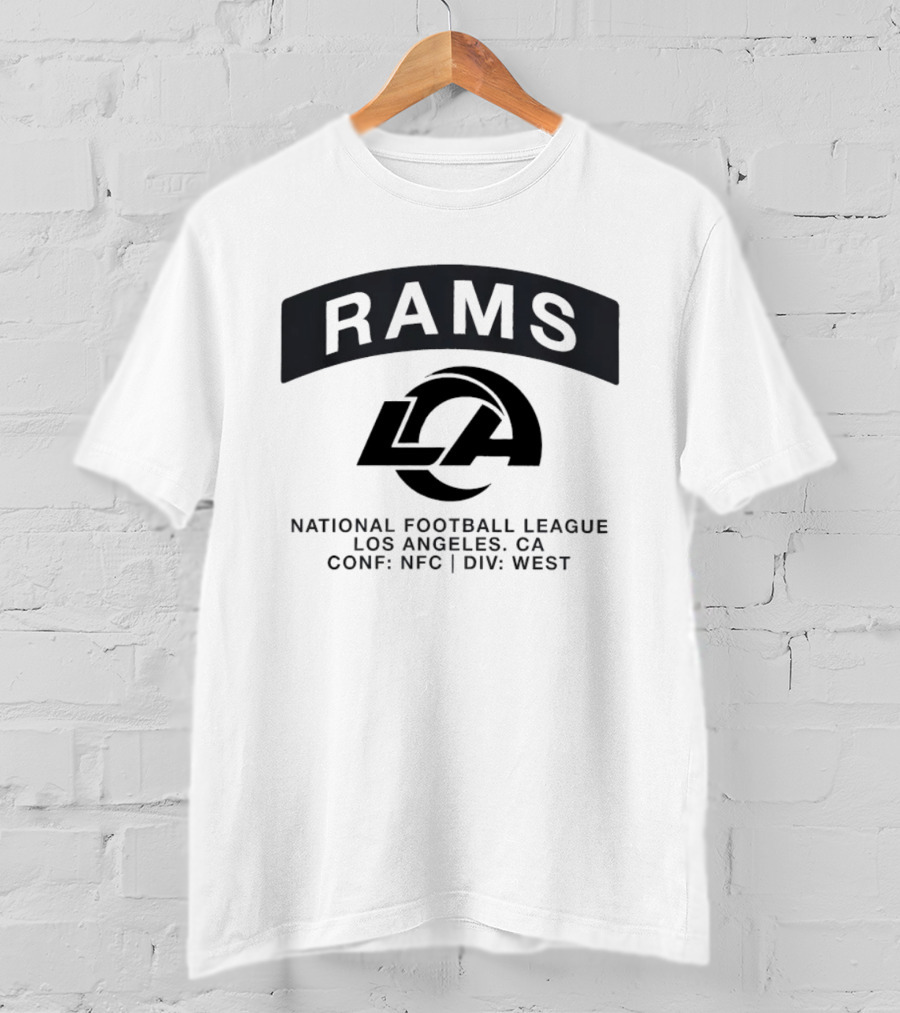 Los Angeles Rams NFC West National Football League LA Team T-Shirt