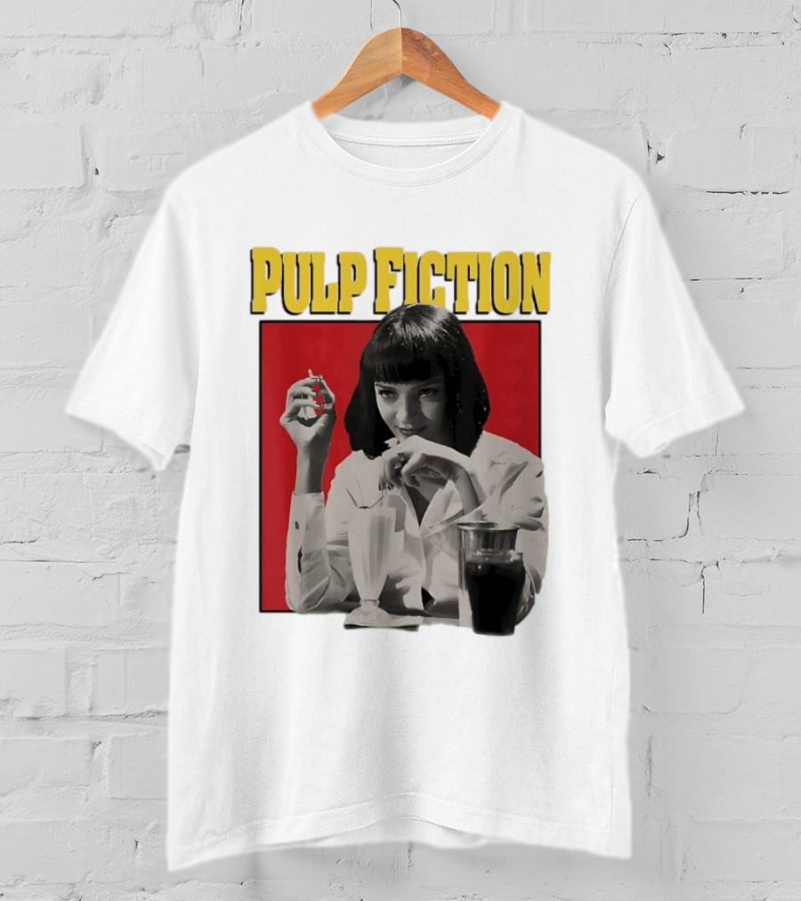 Pulp Fiction Mia Wallace Uma Thurman Quentin Tarantino T-Shirt