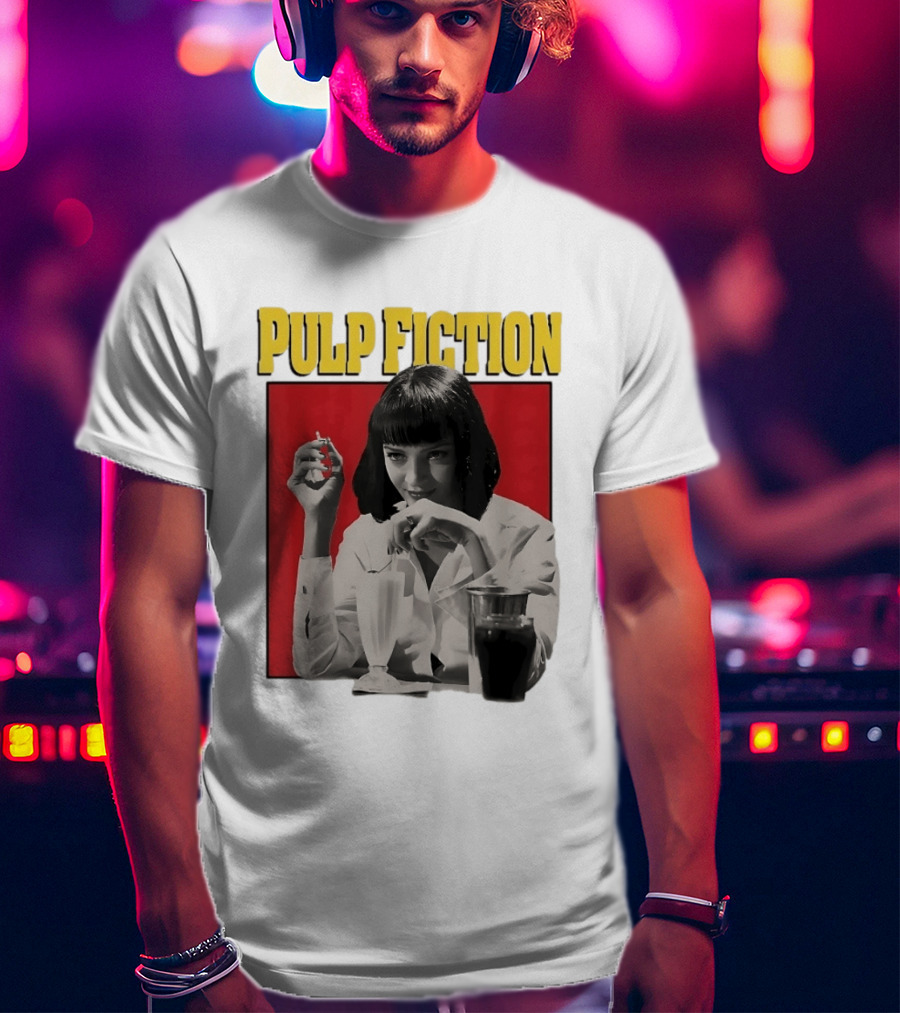 Pulp Fiction Mia Wallace Uma Thurman Quentin Tarantino T-Shirt