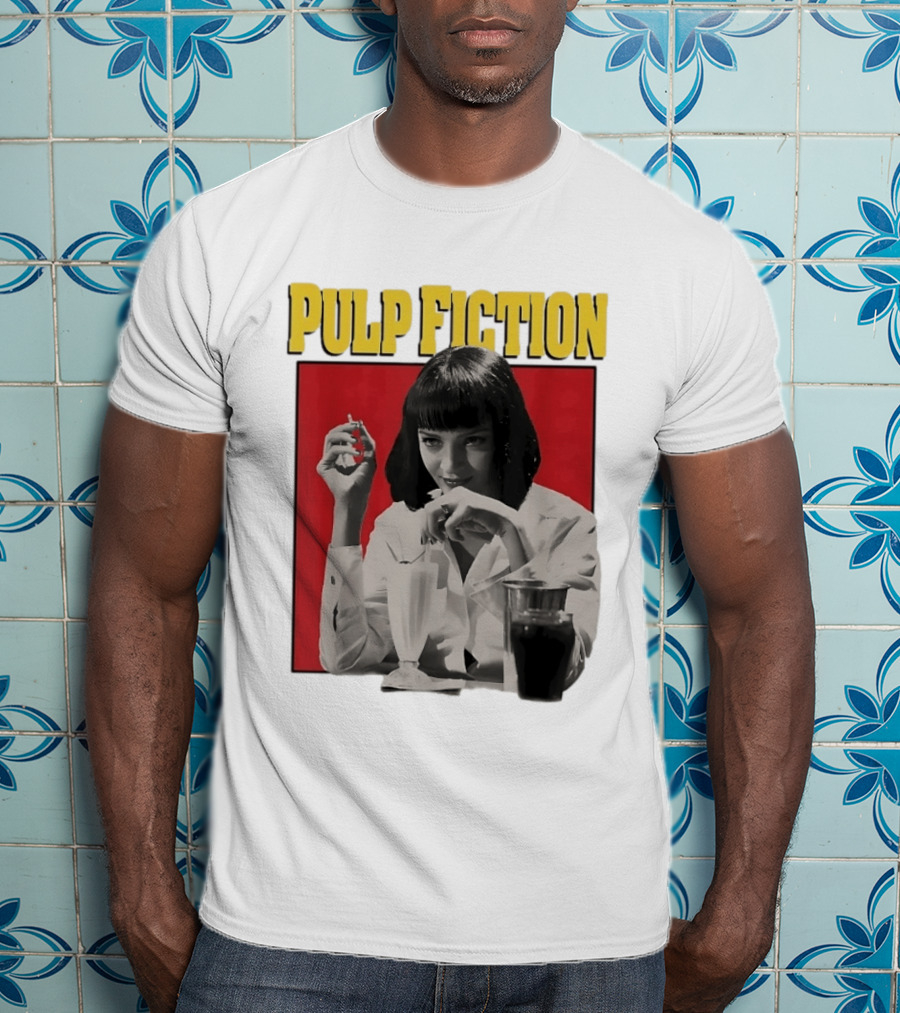 Pulp Fiction Mia Wallace Uma Thurman Quentin Tarantino T-Shirt