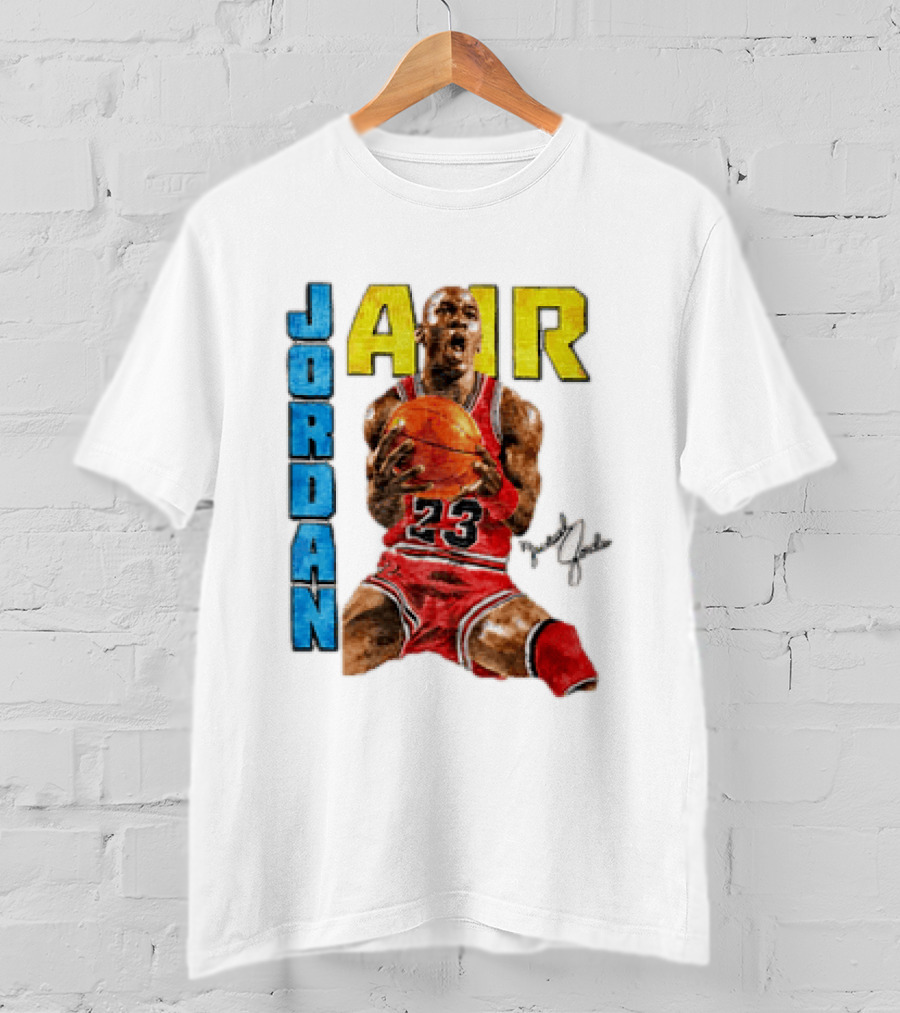 Jordan Air 23 Basketball Player Holding Ball T-Shirt